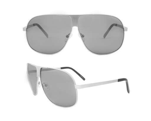 [SV38-1141-29S] SABRE COPS SUCK SILVER METAL/BLACK TIPS GREY 29S