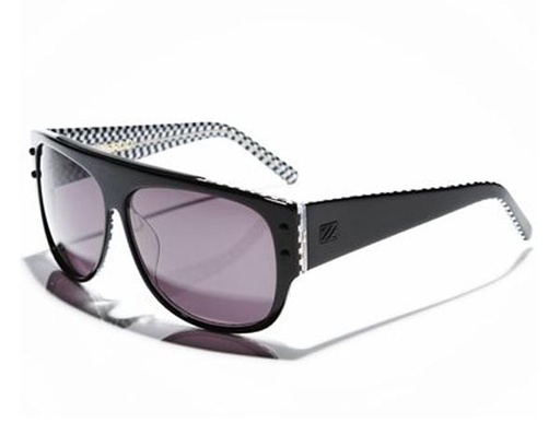 [SV48-11-30S] THE WEIRDO BLACK/GOLD METAL GREY LENSES 10S
