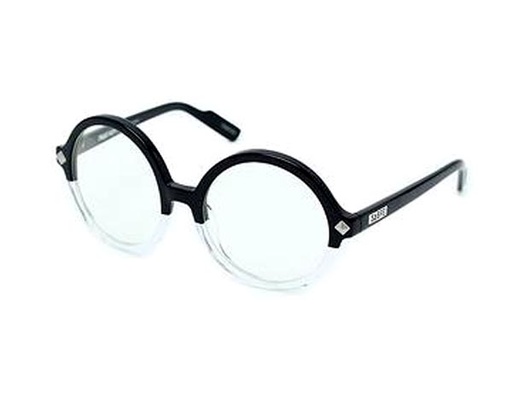 [SV62-10412-11S] DEAD FAMOUS RX BLACK-CLEAR CLEAR LENS 11S
