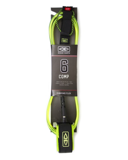 ONE REGULAR COMP 6'0" MOULDED LEASH