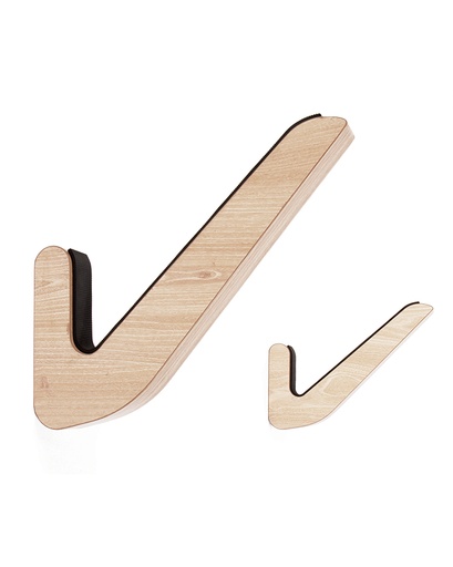 [SARX48] ONE LONGBOARD TIMBER WALL DISPLAY RACK
