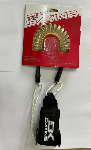 [6700-300] DAKINE STD COILED BDY BRD 4' X 1/4"