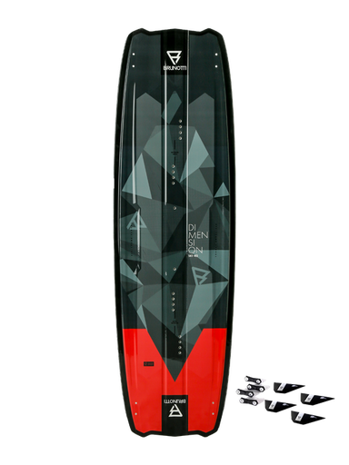RDP DIMENSION 79 +G10FINS TWINTIP KITE BOARD (copia)