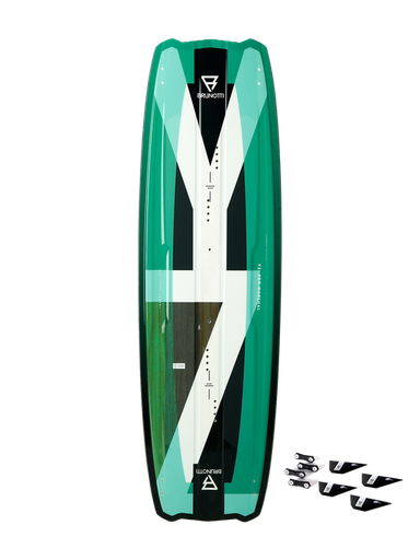 RDP RIPTIDE AQUA+G10FINS TWINTIP KITE BOARD (copia)