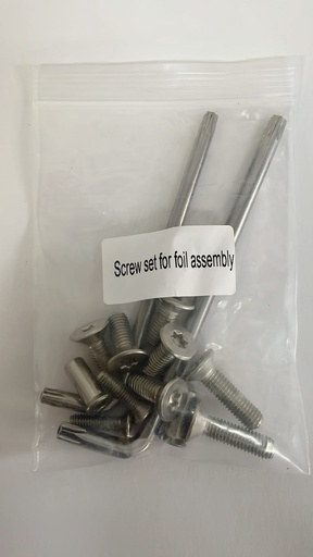 HUNA DYNAMIC SCREW SET FOR FOIL ASSEMBLY